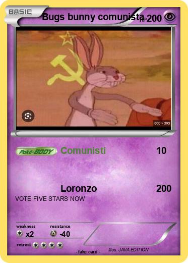 Pokemon Bugs bunny comunista