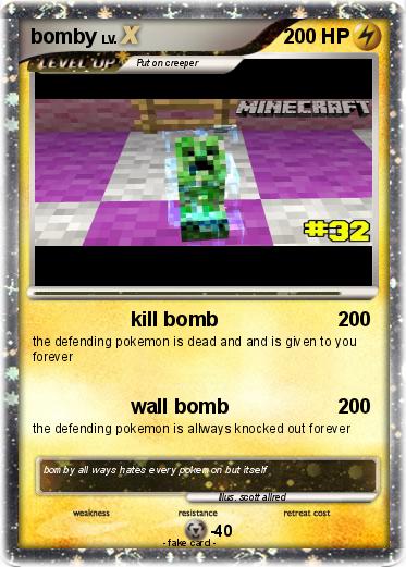 Pokemon bomby