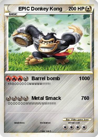 Pokemon EPIC Donkey Kong