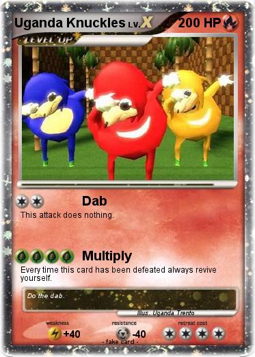 Pokemon Uganda Knuckles