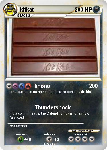 Pokemon kitkat