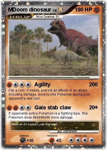 Pokemon MDoom dinosaur
