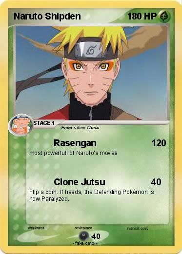 Pokemon Naruto Shipden