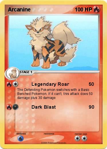 Pokemon Arcanine