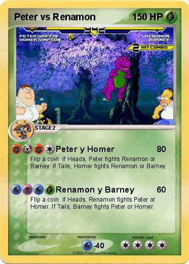Pokemon Peter vs Renamon