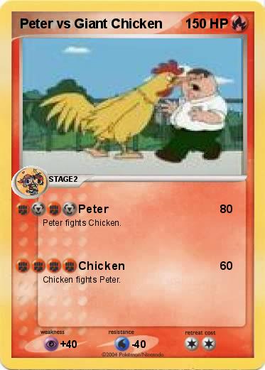 Pokemon Peter vs Giant Chicken
