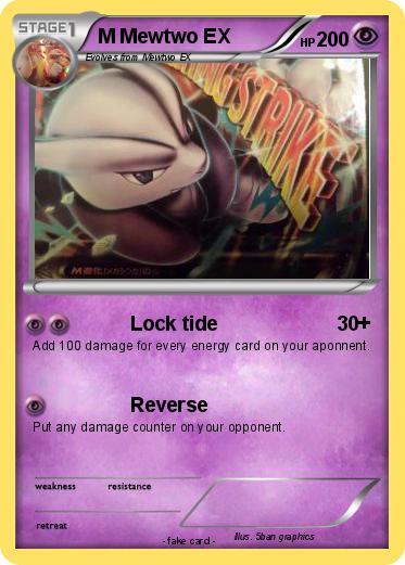 Pokemon M Mewtwo EX