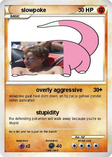 Pokemon slowpoke
