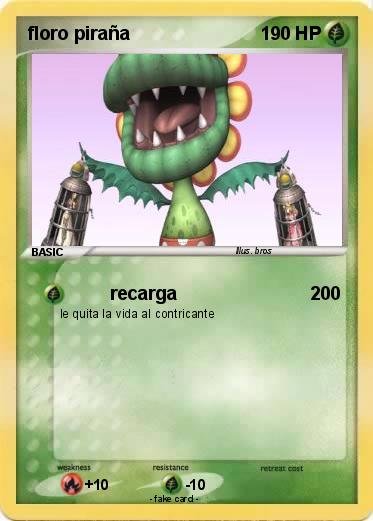 Pokemon floro piraña