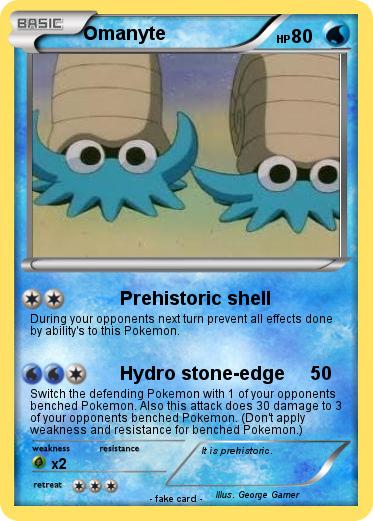 Pokemon Omanyte