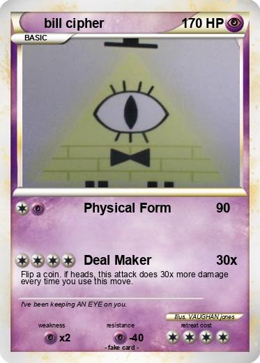 Pokemon bill cipher Pokemon bill cipher