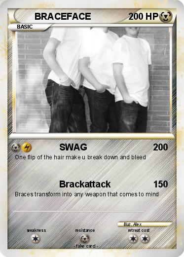 Pokemon BRACEFACE