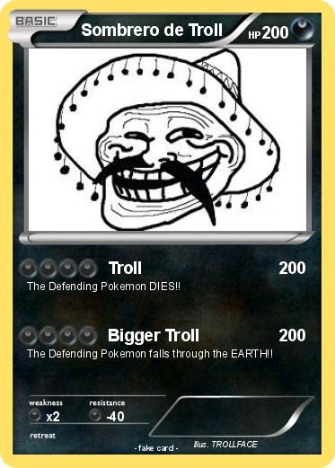 Pokemon Sombrero de Troll