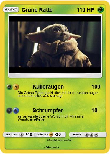 Pokemon Grüne Ratte