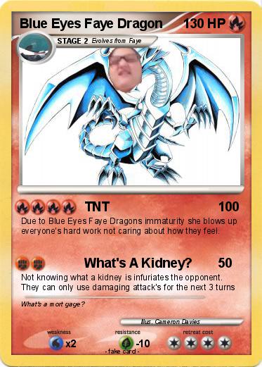 Pokemon Blue Eyes Faye Dragon