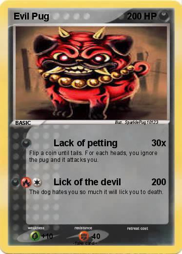 Pokemon Evil Pug