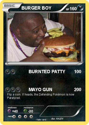 Pokemon BURGER BOY