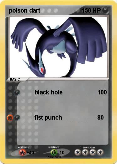 Pokemon poison dart