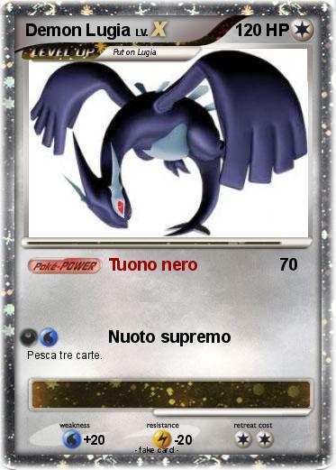 Pokemon Demon Lugia