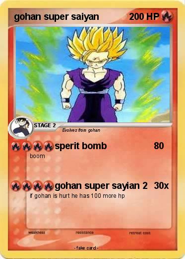 Pokemon gohan super saiyan