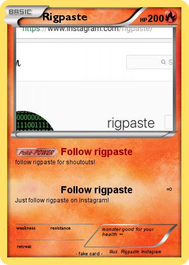 Pokemon Rigpaste