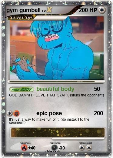 Pokemon gym gumball