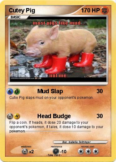Pokemon Cutey Pig
