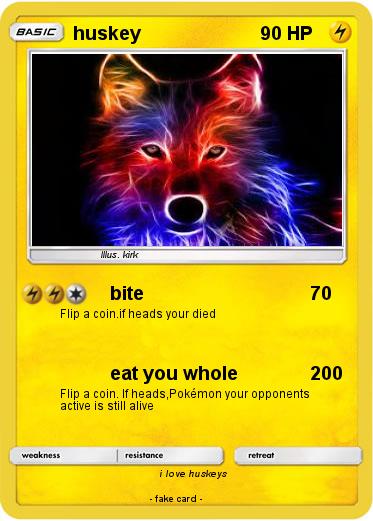 Pokemon huskey