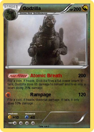 Pokemon Godzilla