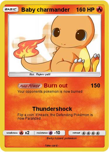 Pokemon Baby charmander