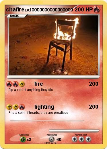 Pokemon chafire