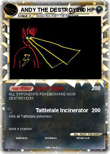 Pokemon ANDY THE DESTROYER