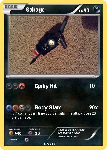 Pokemon Sabage