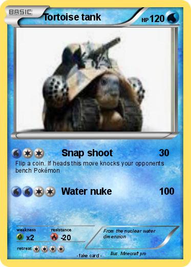 Pokemon Tortoise tank