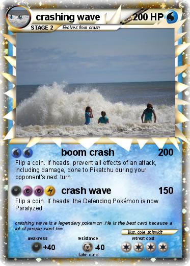 Pokemon crashing wave