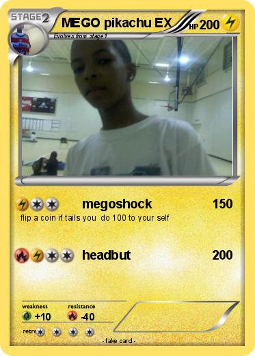 Pokemon MEGO pikachu EX