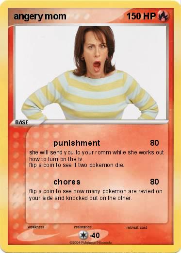 Pokemon angery mom