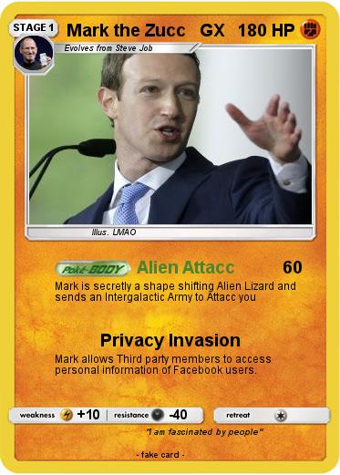 Pokemon Mark the Zucc   GX