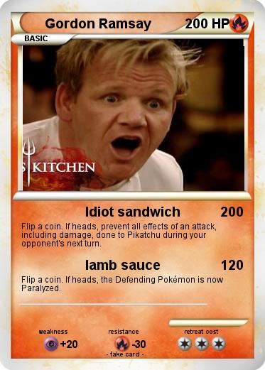 Pokemon Gordon Ramsay