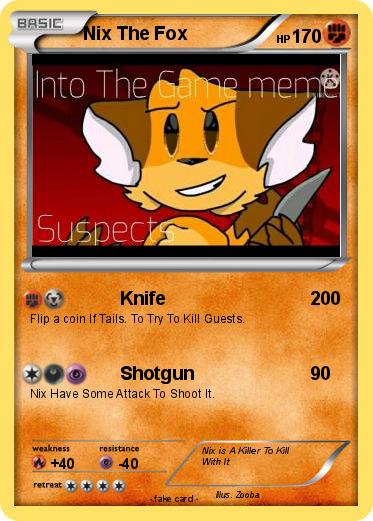 Pokemon Nix The Fox