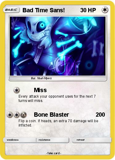Pokemon Bad Time Sans!