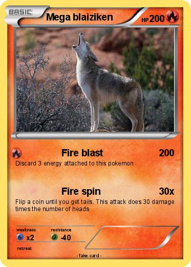 Pokemon Mega blaiziken