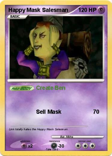 Pokemon Happy Mask Salesman