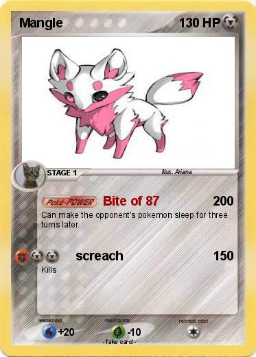 Pokemon Mangle