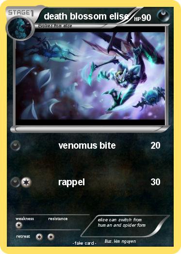 Pokemon death blossom elise