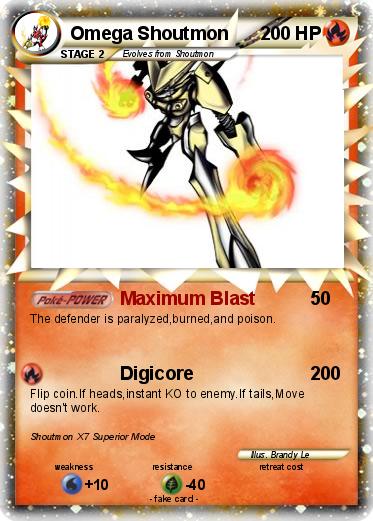 Pokemon Omega Shoutmon