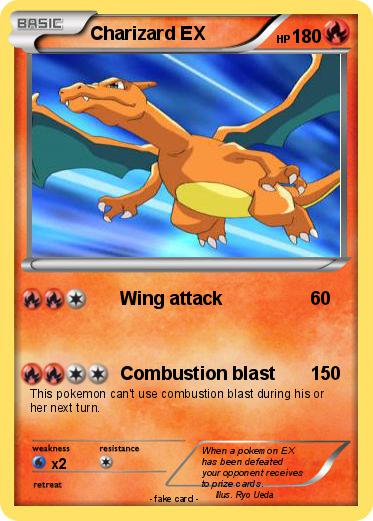 Pokemon Charizard EX