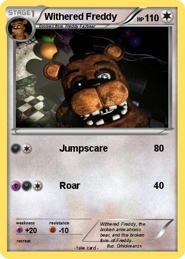 Pokemon Withered Freddy