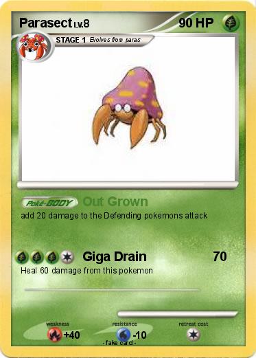 Pokemon Parasect