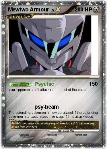 Pokemon Mewtwo Armour